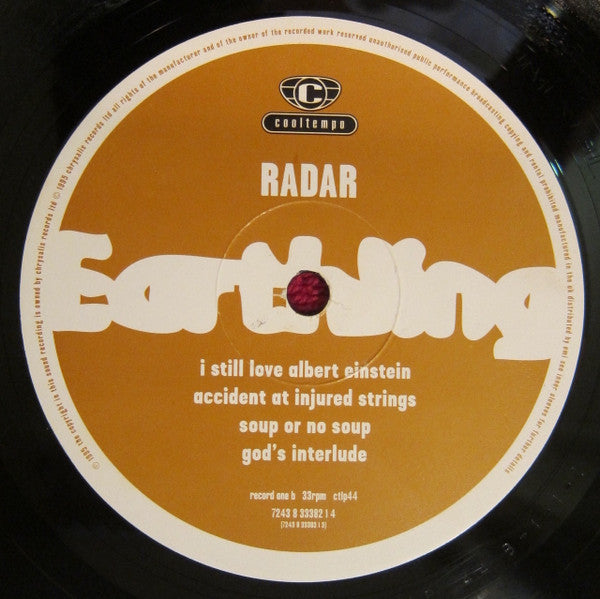 Earthling : Radar (2xLP, Album)