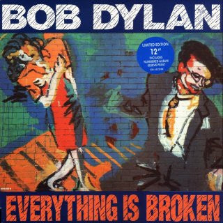 Bob Dylan : Everything Is Broken (12", Maxi, Ltd, Num)