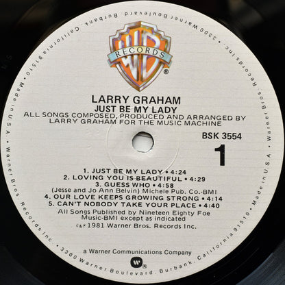 Larry Graham : Just Be My Lady (LP, Album, All)