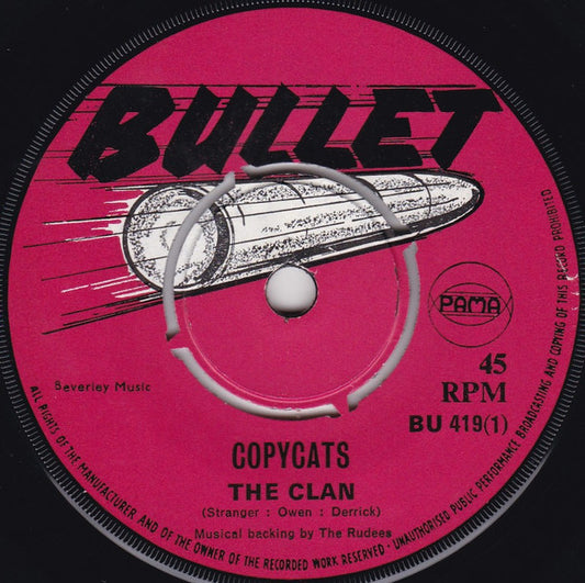The Clan (5) / Bunny Lee Allstars* : Copycats / Hot Lead (7", Single, Pus)