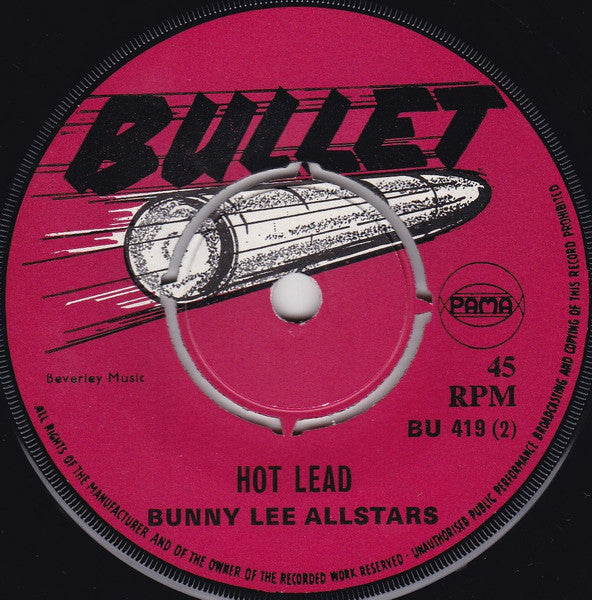 The Clan (5) / Bunny Lee Allstars* : Copycats / Hot Lead (7", Single, Pus)