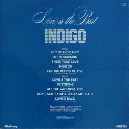 Indigo (15) : Love Is The Best (LP, Album, Mono)