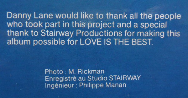 Indigo (15) : Love Is The Best (LP, Album, Mono)