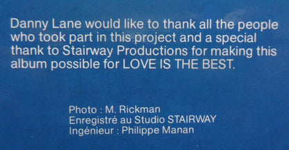 Indigo (15) : Love Is The Best (LP, Album, Mono)