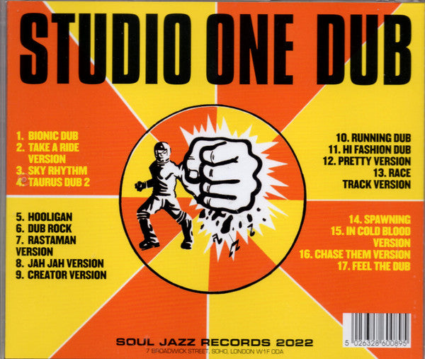 Dub Specialist : Studio One Dub (CD, Comp, Ltd)
