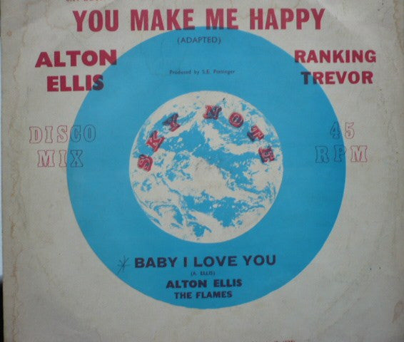 Alton Ellis & Ranking Trevor : You Make Me Happy (12")