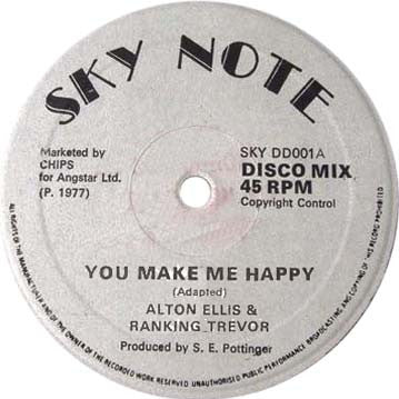 Alton Ellis & Ranking Trevor : You Make Me Happy (12")