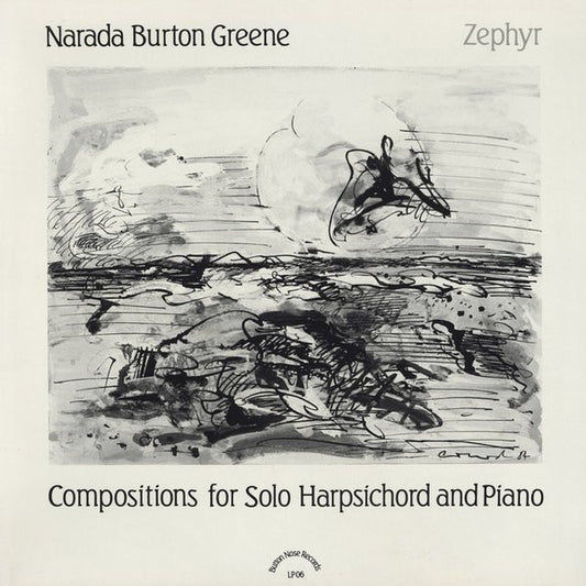 Narada Burton Greene* : Zephyr (Compositions For Solo Harpsichord And Piano) (LP, Album)