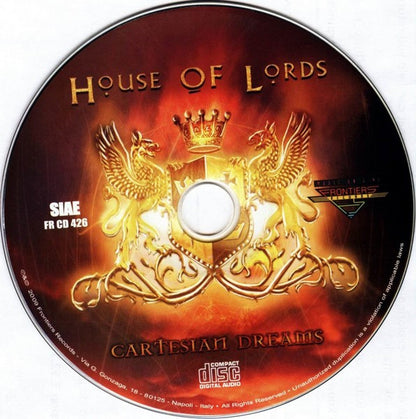 House Of Lords (2) : Cartesian Dreams (CD, Album)