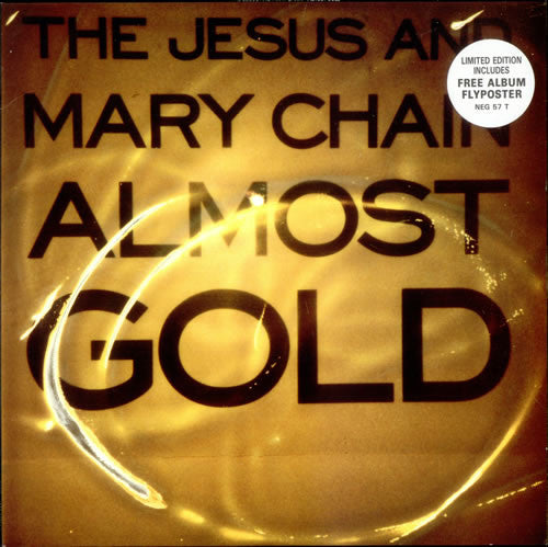 The Jesus And Mary Chain : Almost Gold (12", Single, Ltd)