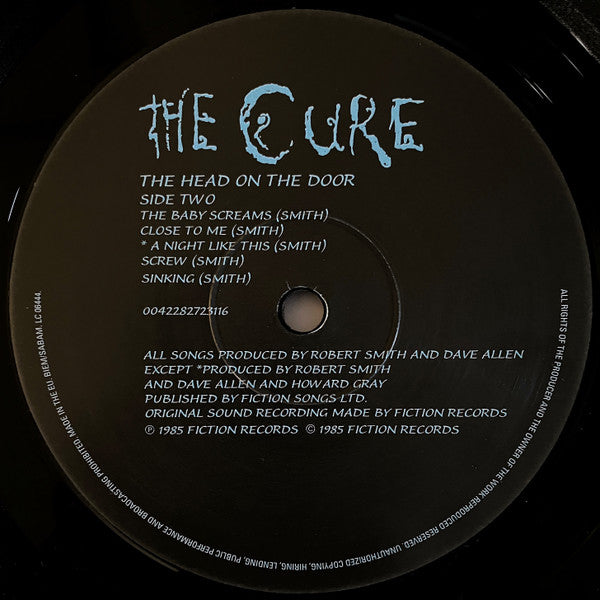 The Cure - The Head On The Door (LP, Album, RE, RM, Tak) (M / M)