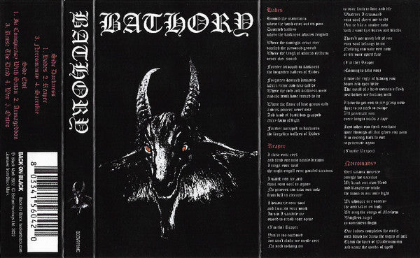 Bathory : Bathory (Cass, Album, RE)