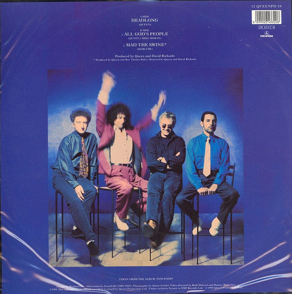 Queen : Headlong (12", Maxi, Pic, Cle)