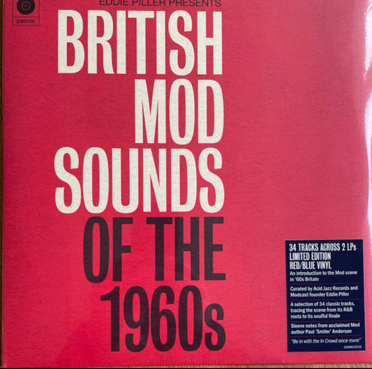 Eddie Piller : British Mod Sounds Of The 1960s (2xLP, Comp)
