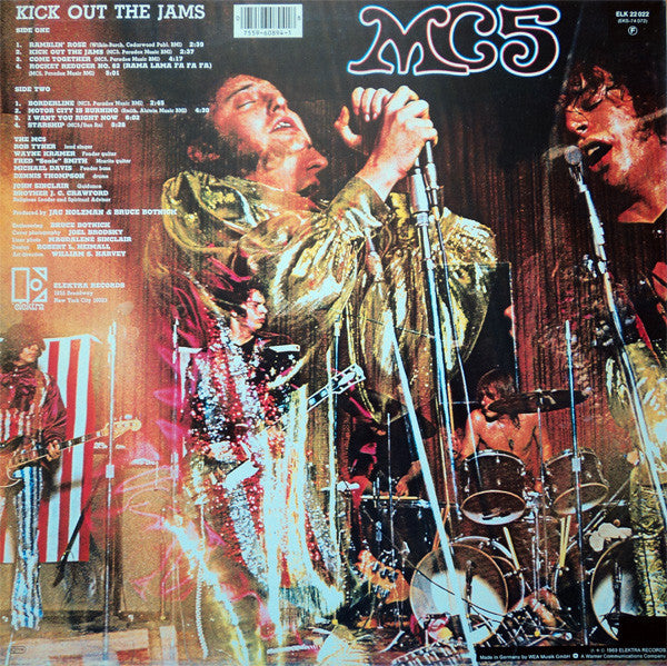 MC5 : Kick Out The Jams (LP, Album, RE)