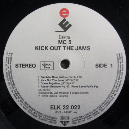 MC5 : Kick Out The Jams (LP, Album, RE)