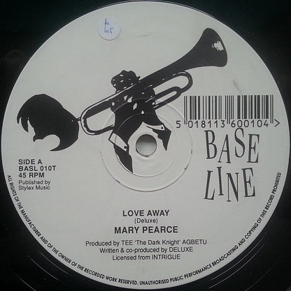 Mary Pearce : Love Away / Over (12")