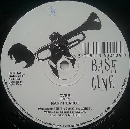 Mary Pearce : Love Away / Over (12")