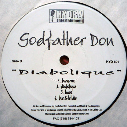 Godfather Don : Diabolique (2xLP, Album)