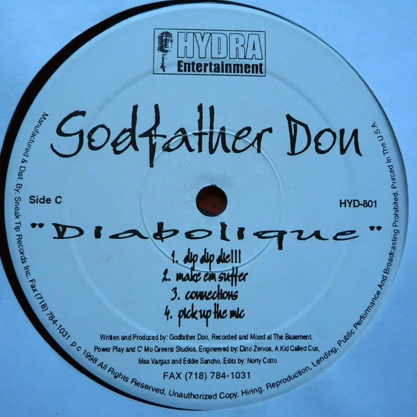 Godfather Don : Diabolique (2xLP, Album)