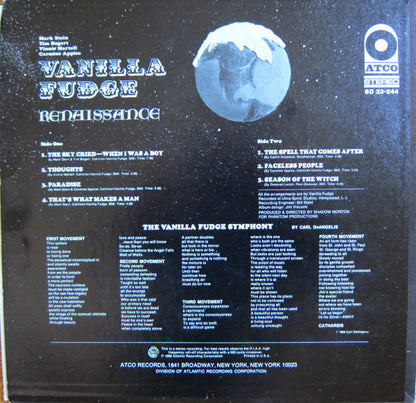 Vanilla Fudge : Renaissance (LP, Album, CT )