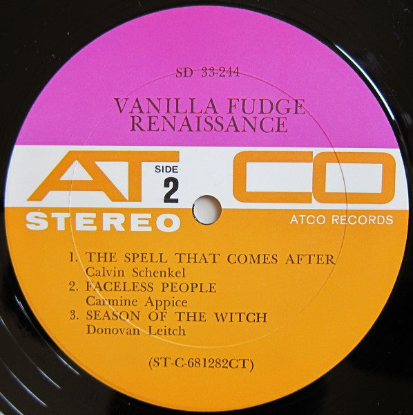 Vanilla Fudge : Renaissance (LP, Album, CT )