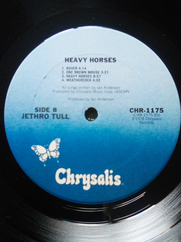 Jethro Tull : Heavy Horses (LP, Album, SXT)