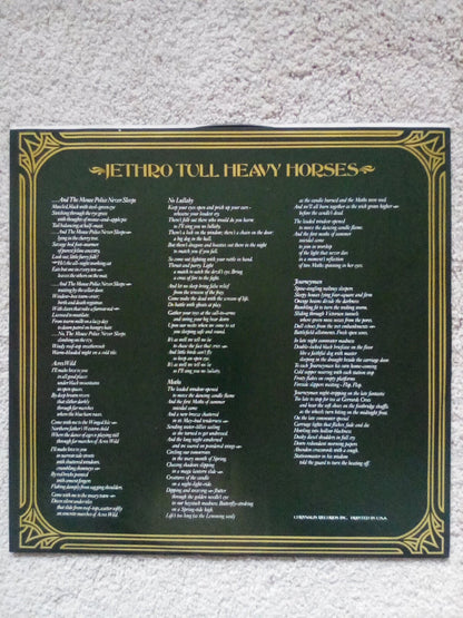 Jethro Tull : Heavy Horses (LP, Album, SXT)