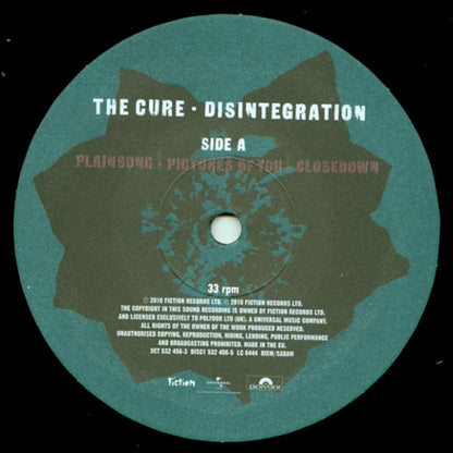 The Cure : Disintegration (2xLP, Album, RE, RM, 180)