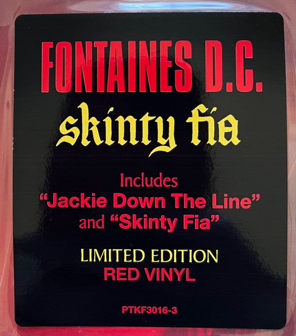 Fontaines D.C. : Skinty Fia (LP, Album, Ltd, Red)