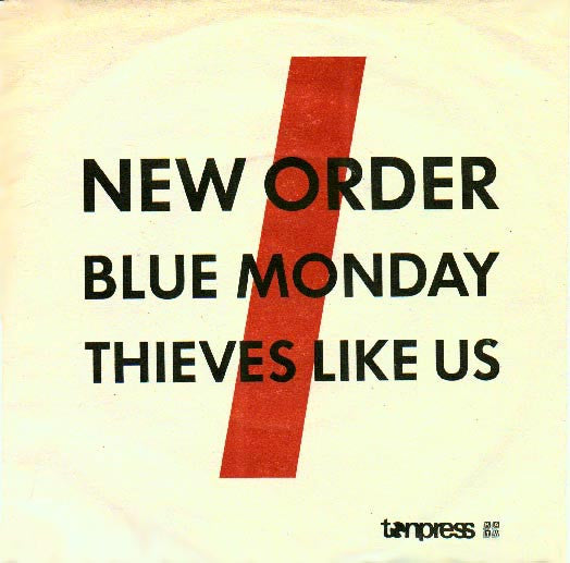 New Order : Blue Monday / Thieves Like Us (7", Single)