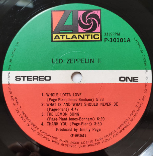 Led Zeppelin = レッド・ツェッペリン* : Led Zeppelin II = レッド・ツェッペリン II (LP, Album, RE, Pri)