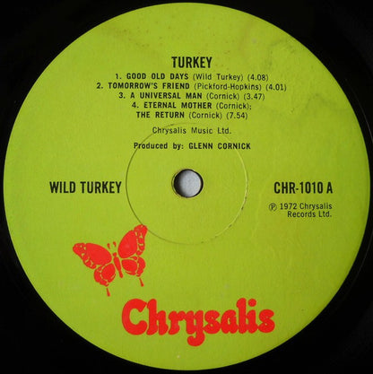 Wild Turkey : Turkey (LP, Album, Gat)