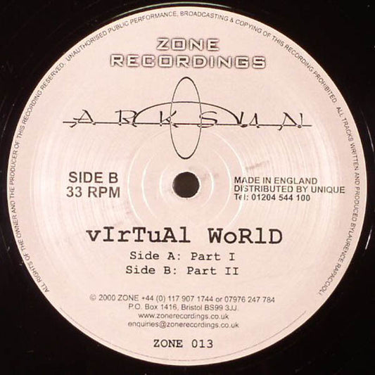 Arksun : Virtual World (12")