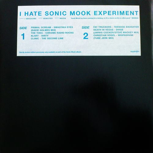 Various : I Hate Sonic Mook Experiment EP1 (12")