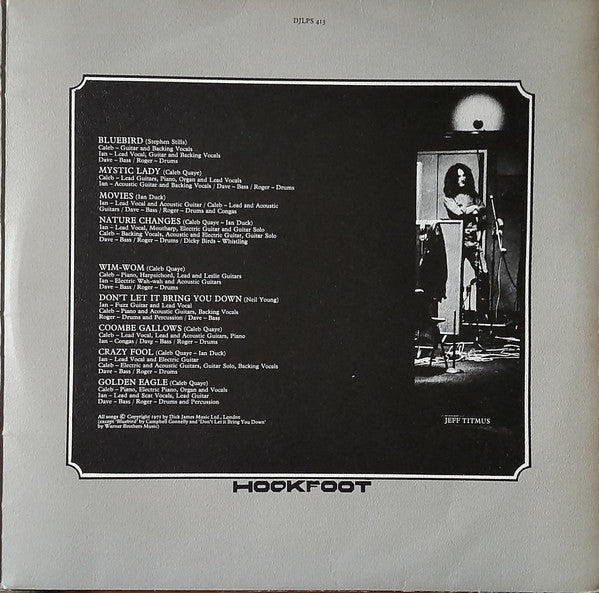 Hookfoot : Hookfoot (LP, Album)