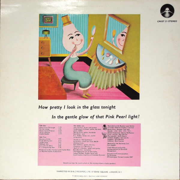 Chilli Willi And The Red Hot Peppers : Bongos Over Balham (LP, Album)