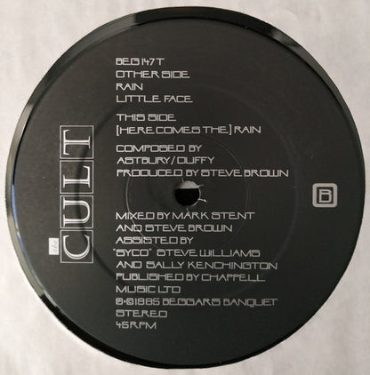 The Cult : Rain (12", Single, Dam)