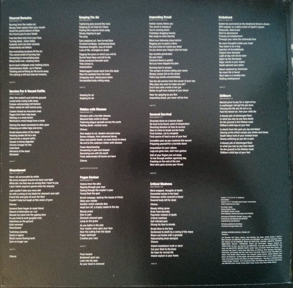 Autopsy (2) : Severed Survival (LP, Album, Ltd, Num, RE, RM, Blu)