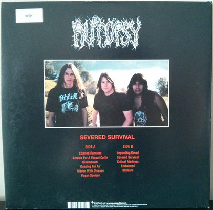 Autopsy (2) : Severed Survival (LP, Album, Ltd, Num, RE, RM, Blu)