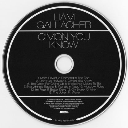 Liam Gallagher : C’mon You Know (CD, Dlx, Dig)