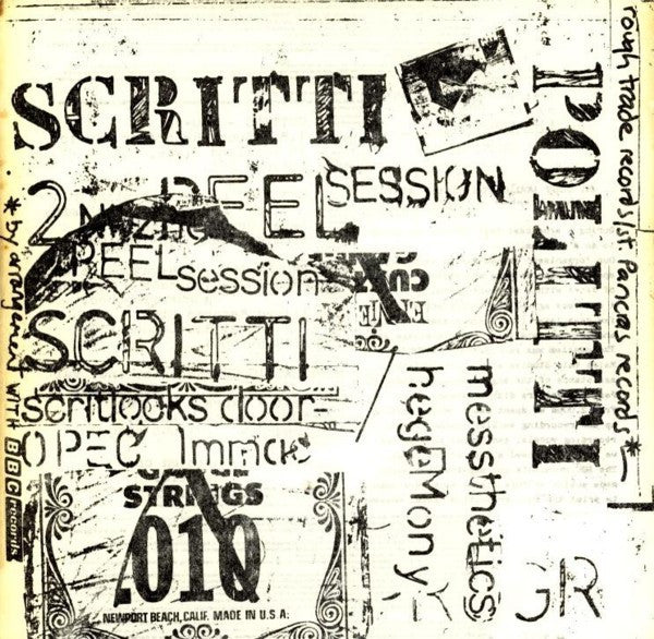 Scritti Politti : 2nd Peel Session (7", EP)