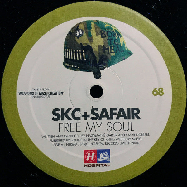 SKC+Safair* / Logistics : Free My Soul / Replay (12", Smplr)