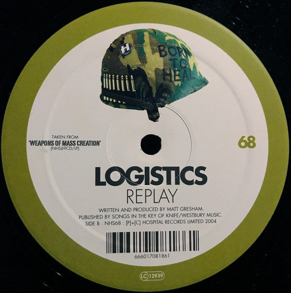 SKC+Safair* / Logistics : Free My Soul / Replay (12", Smplr)