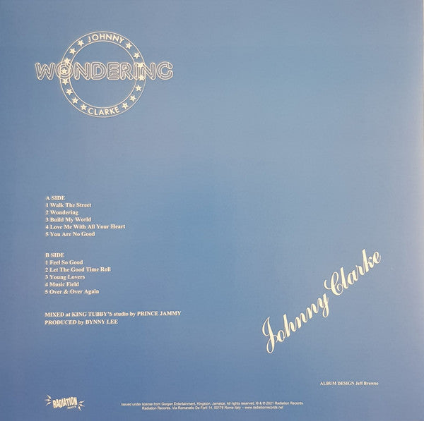 Johnny Clarke : Wondering (LP, Album, RE)