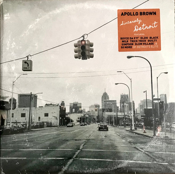 Apollo Brown : Sincerely, Detroit (2xLP, Album, Ltd, RP, Neo)