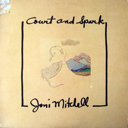 Joni Mitchell : Court And Spark (LP, Album, RE)