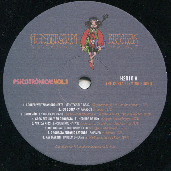 Various : Psicotrónica! Vol.1 (Spanish Cinematic Grooves & Funky Soundtracks, 1968-1978) (LP, Comp, Ltd)