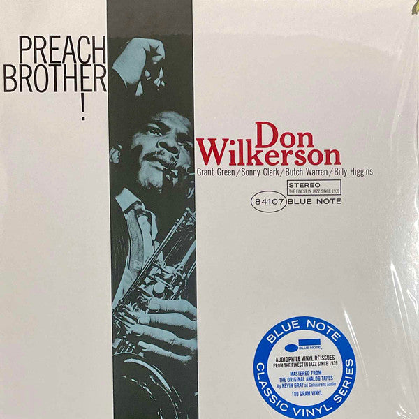 Don Wilkerson : Preach Brother! (LP, Album, RE, 180)