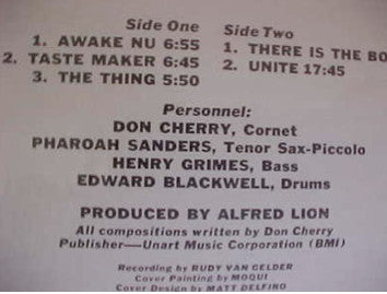 Don Cherry : Where Is Brooklyn? (LP, Album)